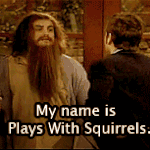 Plays with Squirrels