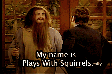 Plays with Squirrels